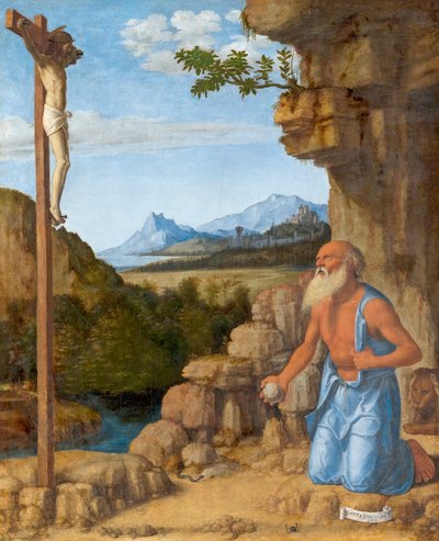 Saint Jerome in the Wilderness by Giovanni Battista Cima da Conegliano
